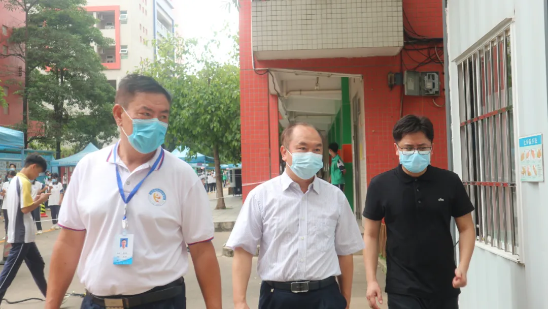 同心抗疫,感恩有您——我校有序完成全体在校师生核酸检测工作